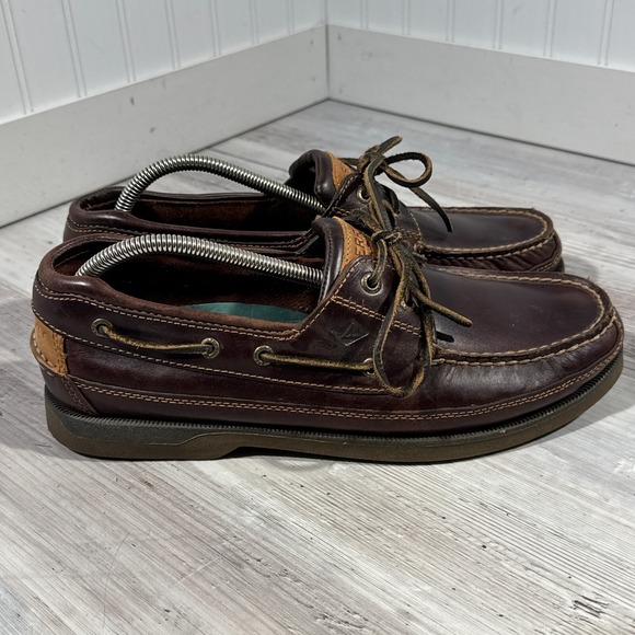 Other - Sperry‎ Top-Sider Mako 2-Eye Canoe Moc 0764027 Leather Boat Shoes Mens 11.5 M
